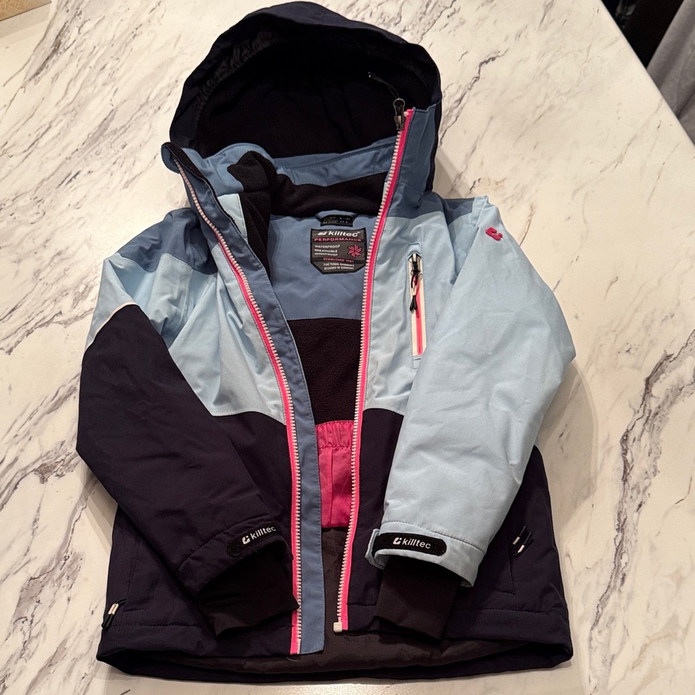 Kids Blue and Black Jacket